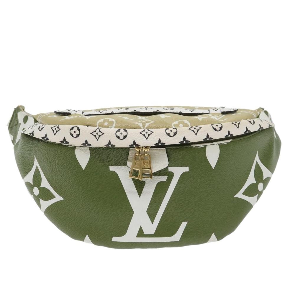 Louis Vuitton Monogram Giant Bum Bag Body Bag Khaki